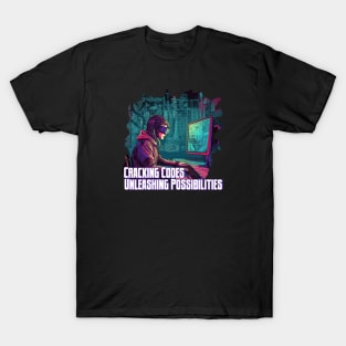 Cracking Codes, Unleashing Possibilities T-Shirt